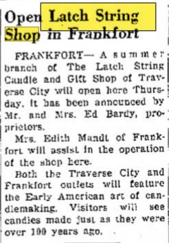 The Latch String - May 1964 Article